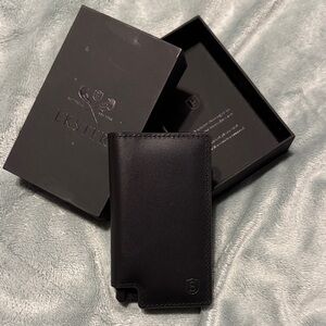 Ekster Black Leather Wallet